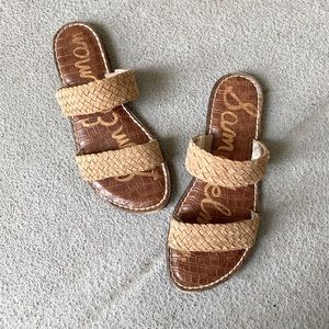 SAM EDELMAN | Gala Braided Slide Sandal | 8